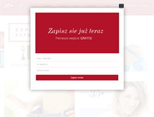 Tablet Screenshot of expertfitness.pl